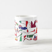 フォーミュラ1トラック コーヒーマグカップ (中央)