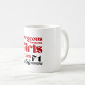 フォーミュラ1女子 コーヒーマグカップ (正面右)