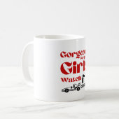 フォーミュラ1女子 コーヒーマグカップ (正面左)