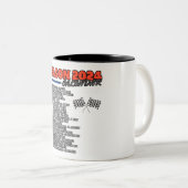 フォーミュラ1、シーズン2024、ガンプリカレンダー ツートーンマグカップ (正面右)