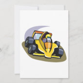 フォーミュラ5レーシングカー 招待状 (正面)