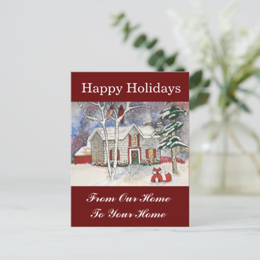 フォームアーホームトゥユアホームホリデイハウス ポストカード (スタンド正面)