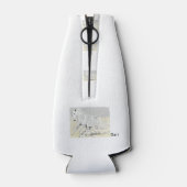 フォームクールボトル：ホワイトスタリオン ボトルクーラー (裏面)