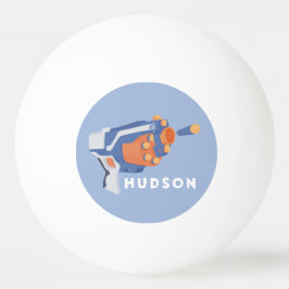 フォームダーツガンカスタムデザインラベル 卓球ボール