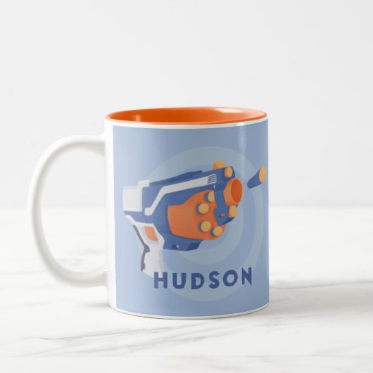 フォームダーツガンカスタムデザイン ツートーンマグカップ (左)