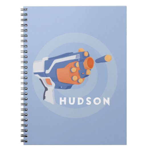 フォームダーツガンカスタムデザイン ノートブック (正面)