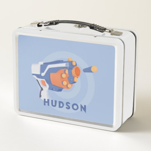 フォームダーツガンカスタムデザイン メタルランチボックス (裏面)