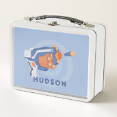 フォームダーツガンカスタムデザイン メタルランチボックス (正面)