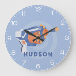 フォームダーツガンカスタムデザイン ラージ壁時計