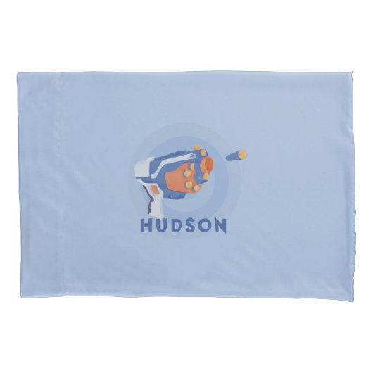 フォームダーツガンカスタムデザイン 枕カバー (正面)