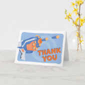 フォームダーツガンパーティーありがとう カード (黄色い花)