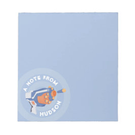 フォームダーツガンパーティーデザイン ノートパッド