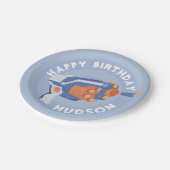 フォームダーツガンパーティーデザイン ペーパープレート (アングル)