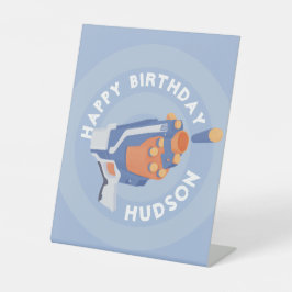 フォームダーツガンパーティーデザイン 台座サイン