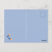 フォームダートガンのデザイン招待 ポストカード (裏面)