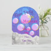 フォームパーティーバースデー招待状 招待状 (スタンド正面)