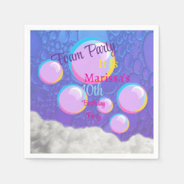 フォームパーティー誕生日 スタンダードカクテルナプキン