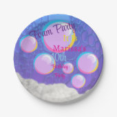 フォームパーティー誕生日 ペーパープレート (正面)