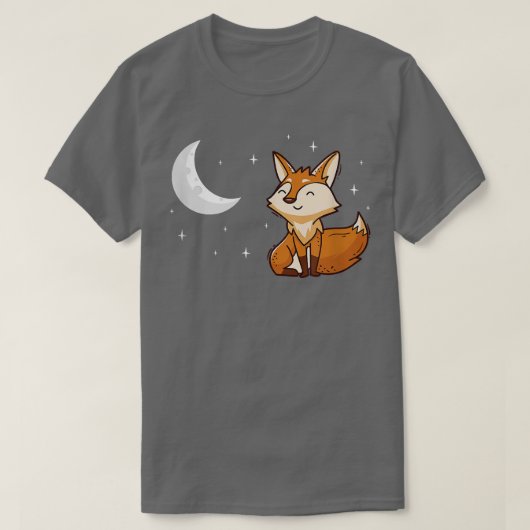 フォームーンレッドフォーズかわいい1543 Tシャツ (デザイン正面)