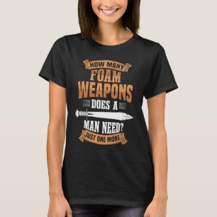 フォーム兵器RPGロール遊ズLarperファンタジー&ラール Tシャツ