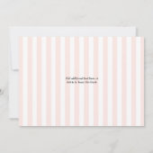 フォーメイクアイスクリームサンデー誕生日 招待状 (裏面)