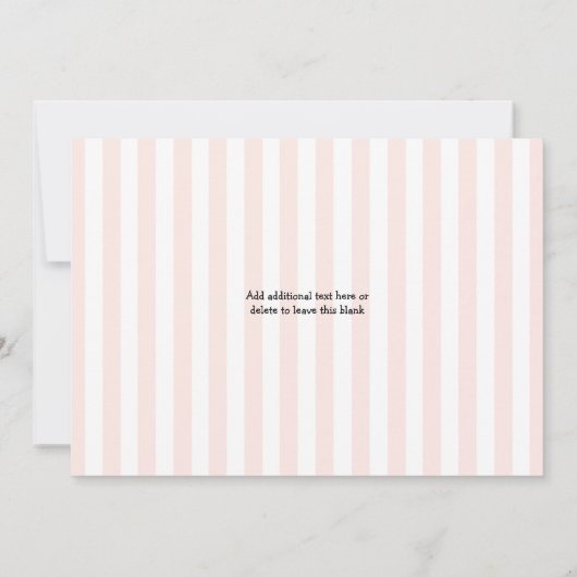 フォーメイクアイスクリームサンデー誕生日 招待状 (裏面)