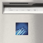 フォーメーション飛んでいる・ブルー・エンジェルで飛行機をジェット マグネット (インサイチュ (食洗機))