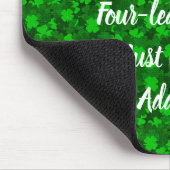 フォーモダンリーフクローバーフローラ マウスパッド (コーナー)