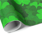 フォーモダンリーフクローバーフローラ ラッピングペーパー (ロールコーナー)