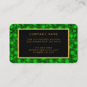 フォーモダンリーフクローバーフローラ 名刺 (裏面)