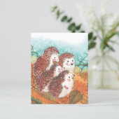 フォーヤングヘッジホグイラストレーション紙シート (スタンド正面)