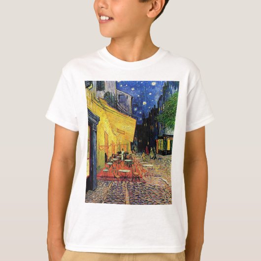 フォーラム広場のカフェテラス アルル Tシャツ (正面)