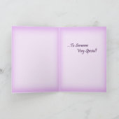 フォーラルデザインバレンタインデイカード シーズンカード (内部)