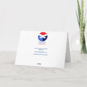 フォーラルナンバー誕生日カード – Happy 60誕生日 カード (裏面)