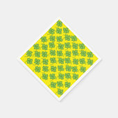 フォーリーフクローバーシャームロックアイリッシュパーティーギフト スタンダードカクテルナプキン (角)