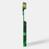 フォーリーフクローバーチャーム iPhoneケース (左側面)