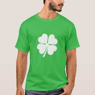 フォーリーフクローバーラッキーシャムロックアイリッシュセントパトリ Tシャツ