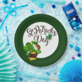 フォーリーフクローバー紙プレート ペーパープレート (パーティー)