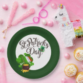 フォーリーフクローバー紙プレート ペーパープレート (パーティー)
