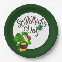 フォーリーフクローバー紙プレート ペーパープレート