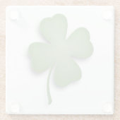 フォーリーフクローバー ガラスコースター (裏面)