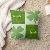 フォーリーフクローバー クッション (ブランケット)