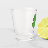 フォーリーフクローバー ショットグラス (左)