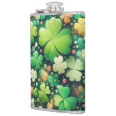 フォーリーフクローバー フラスク (左)