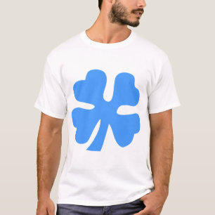フォーリーフクローバー – ベビーブルー Tシャツ