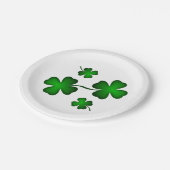 フォーリーフクローバー ペーパープレート (アングル)