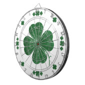 フォーリーフクローバー – ヴィンテージスタイル ダーツボード (正面右)