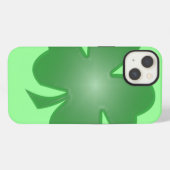 フォーリーフクローバー iPhoneケース (裏面横)