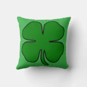 フォーリーフラブ16x16装飾用クッション クッション (裏面)