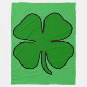 フォーリーフラブ60x80フリースブランケット フリースブランケット (正面)